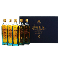 Johnnie Walker Blue Label Gods of Wealth Collection 5x 200ml - Image 10